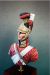 Front Left British Life Guard - Waterloo 1815 fine scale model bust kit produced by Black Eagle Miniatures