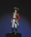 Front Major John Andre, Adjutant General of the British Army, 1778 a 75mm figure fine scale model kit produced by Hawk Miniatures