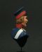 Right view - British Royal Artillery, Cape Wars 1830 - fine scale model bust kit produced by Black Eagle Miniatures